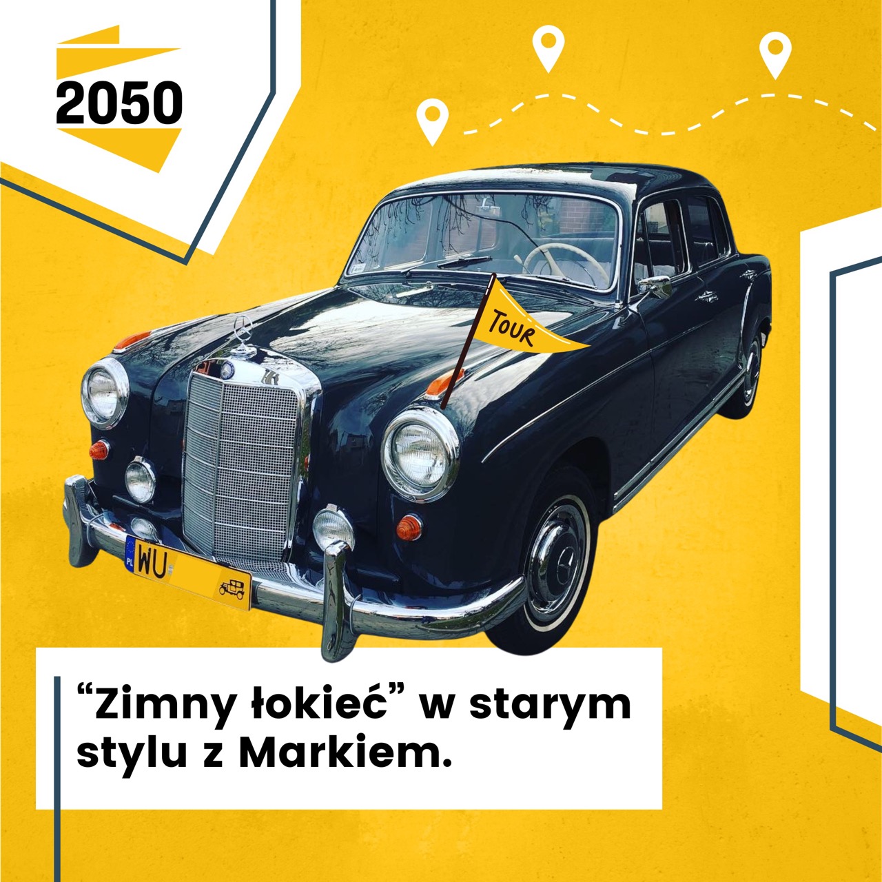 <strong>Zimny łokieć w starym stylu. Przejedź się Markiem wybranym mercedesem po stolicy.</strong>