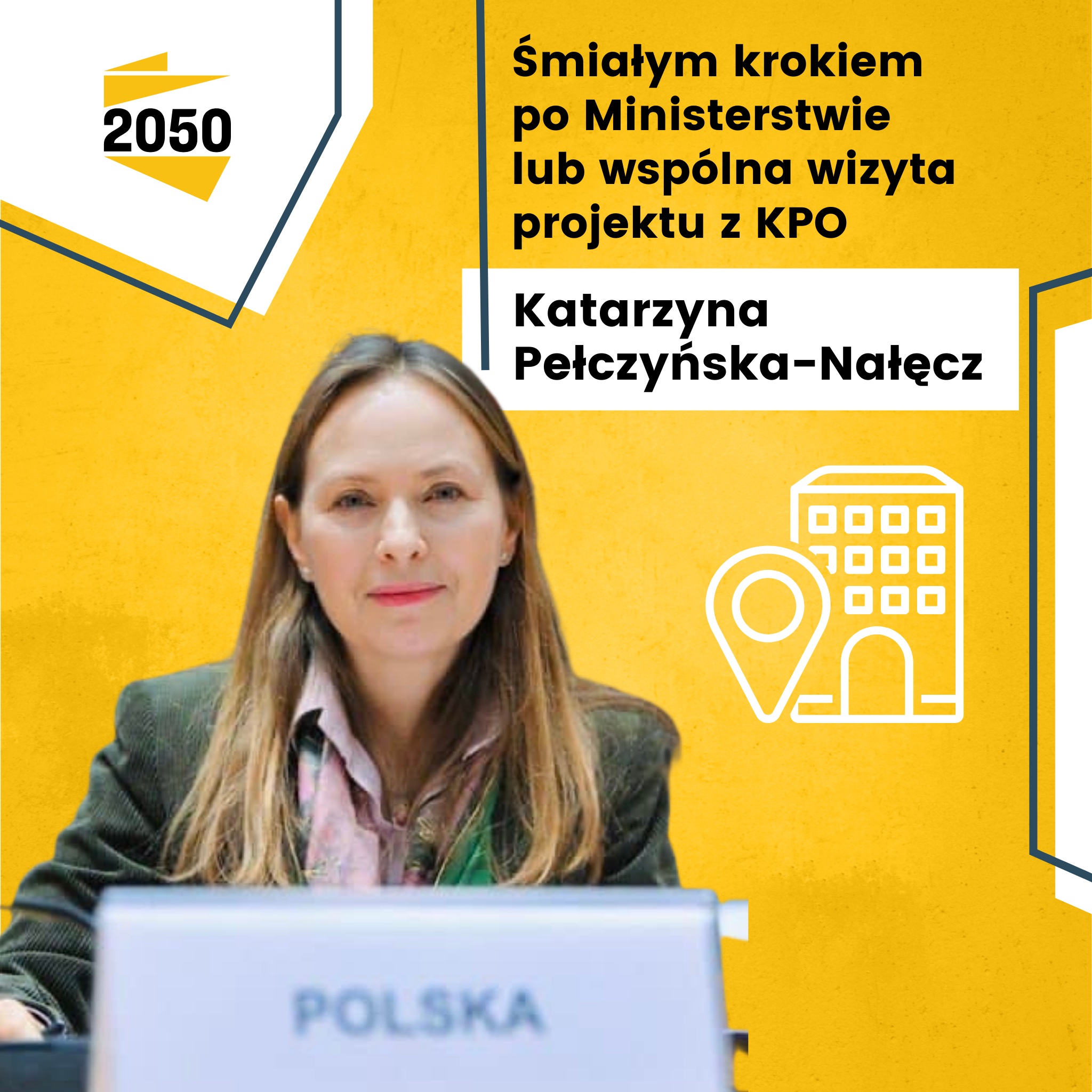 Śmiałym krokiem po ministerstwie – wyjątkowa wizyta z Katarzyną Pełczyńską-Nałęcz!<strong> pióro Marszałka</strong>